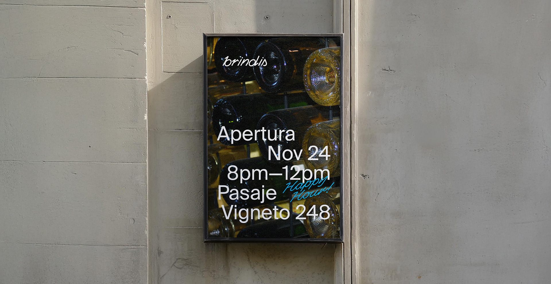 Brindis - Wine window